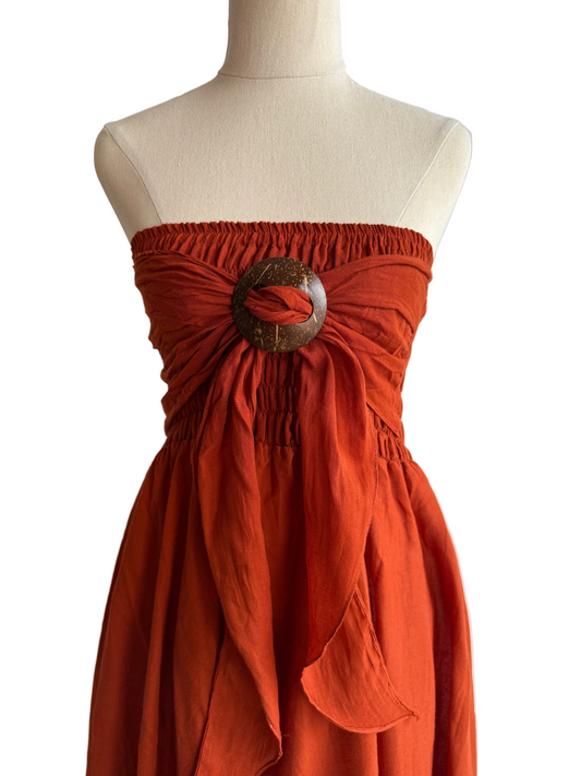 Coconut Cotton Dress/Skirt