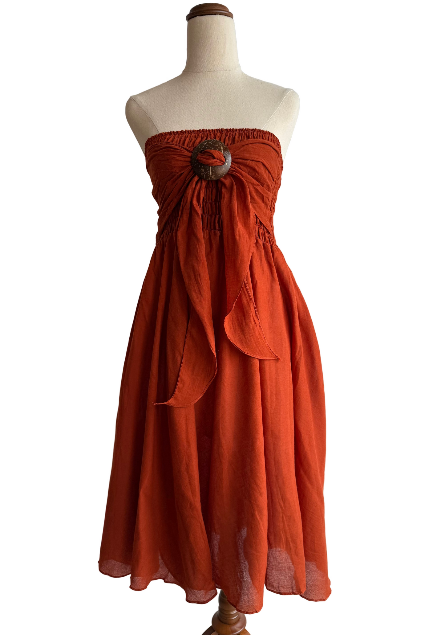 Coconut Cotton Dress/Skirt