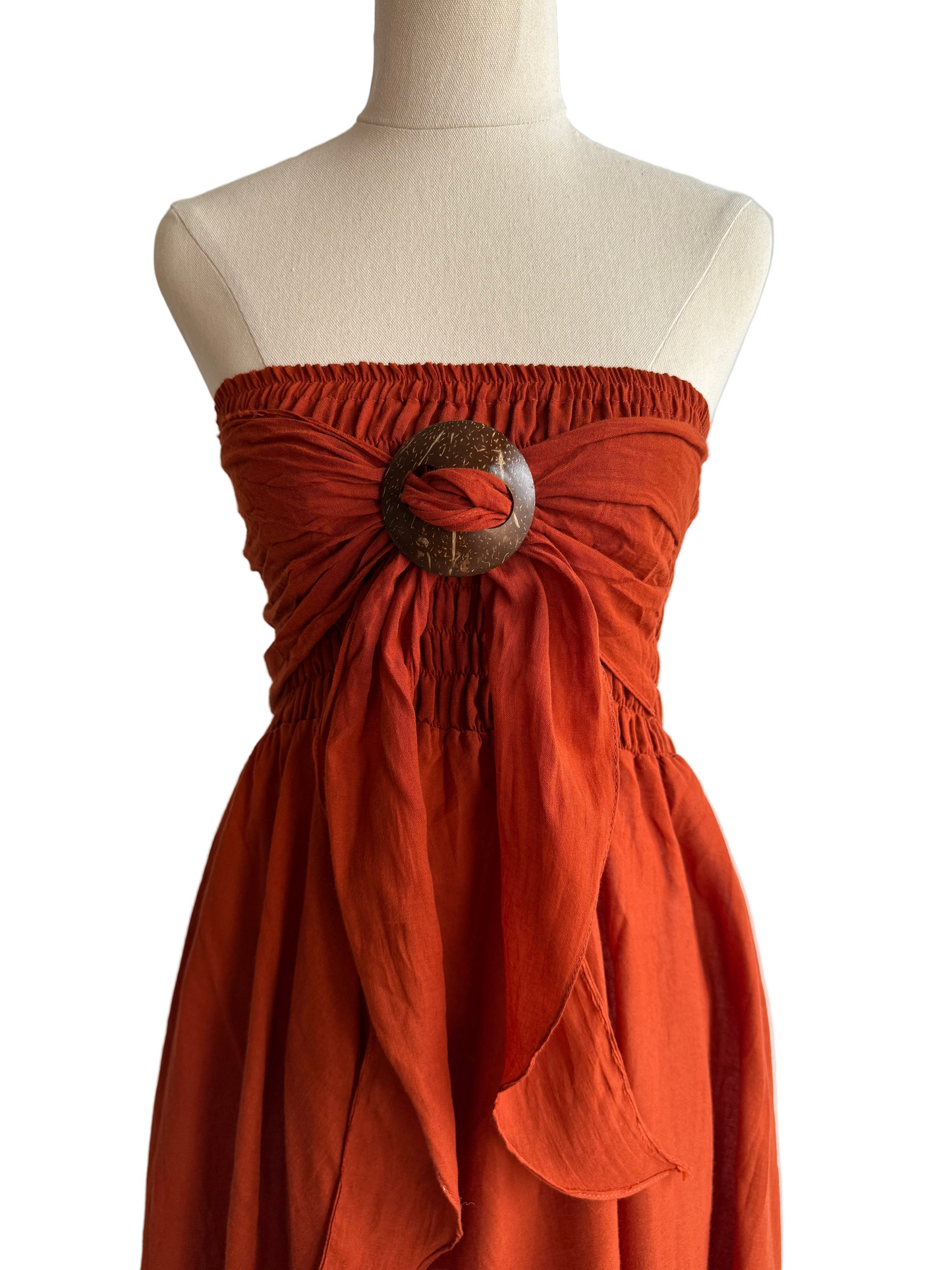 Coconut Cotton Dress/Skirt