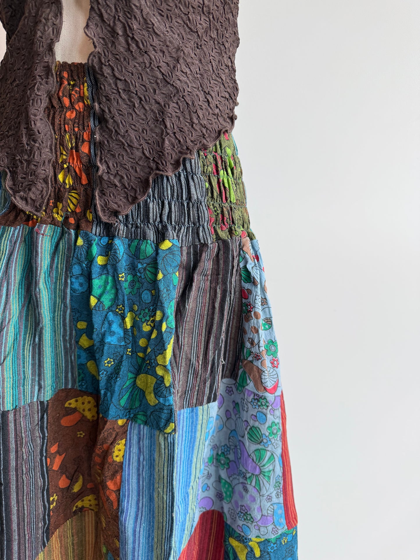 Happy Mushroom Maxi Skirt